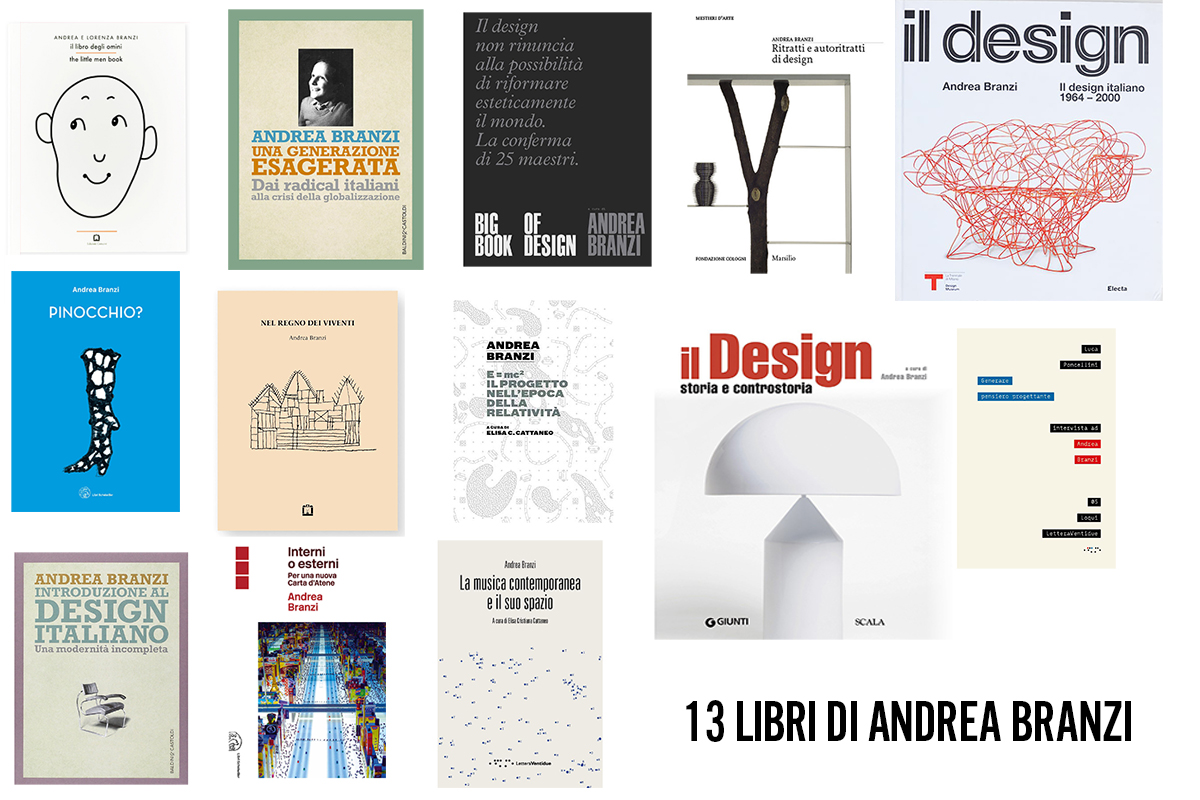 Andrea Branzi 13 libri da leggere